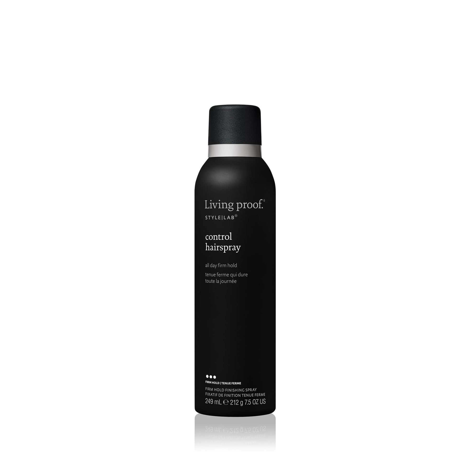 Black Living proof Style Lab Control Hairspray, 7.5 oz