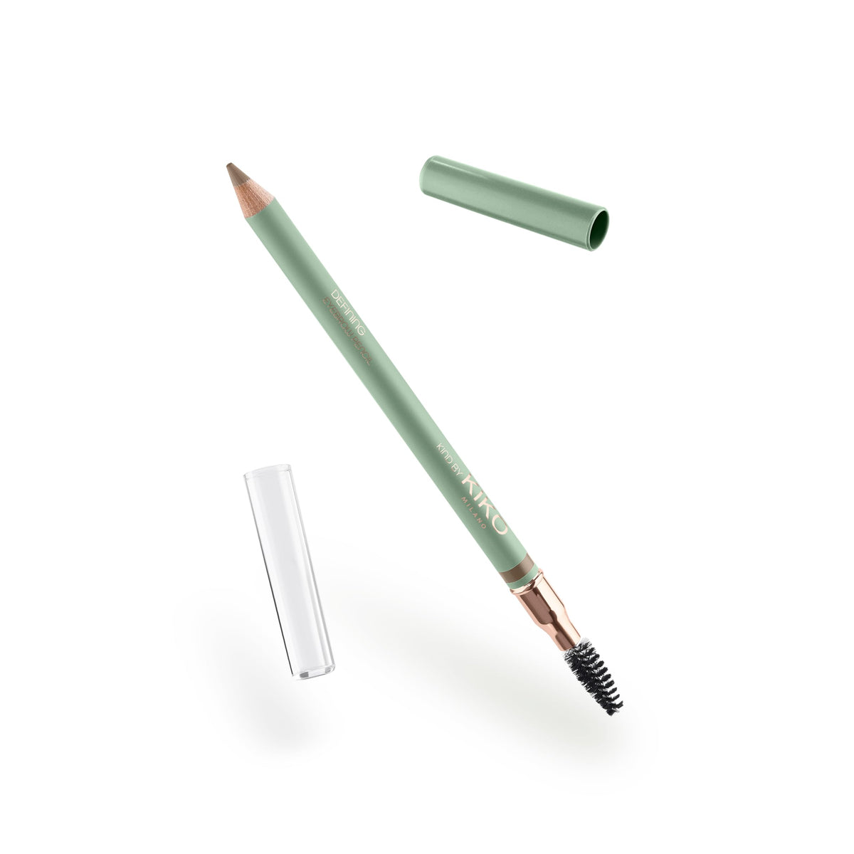 White Smoke KIKO Milano Kind by KIKO Defining Eyebrow Pencil, 01 Taupe