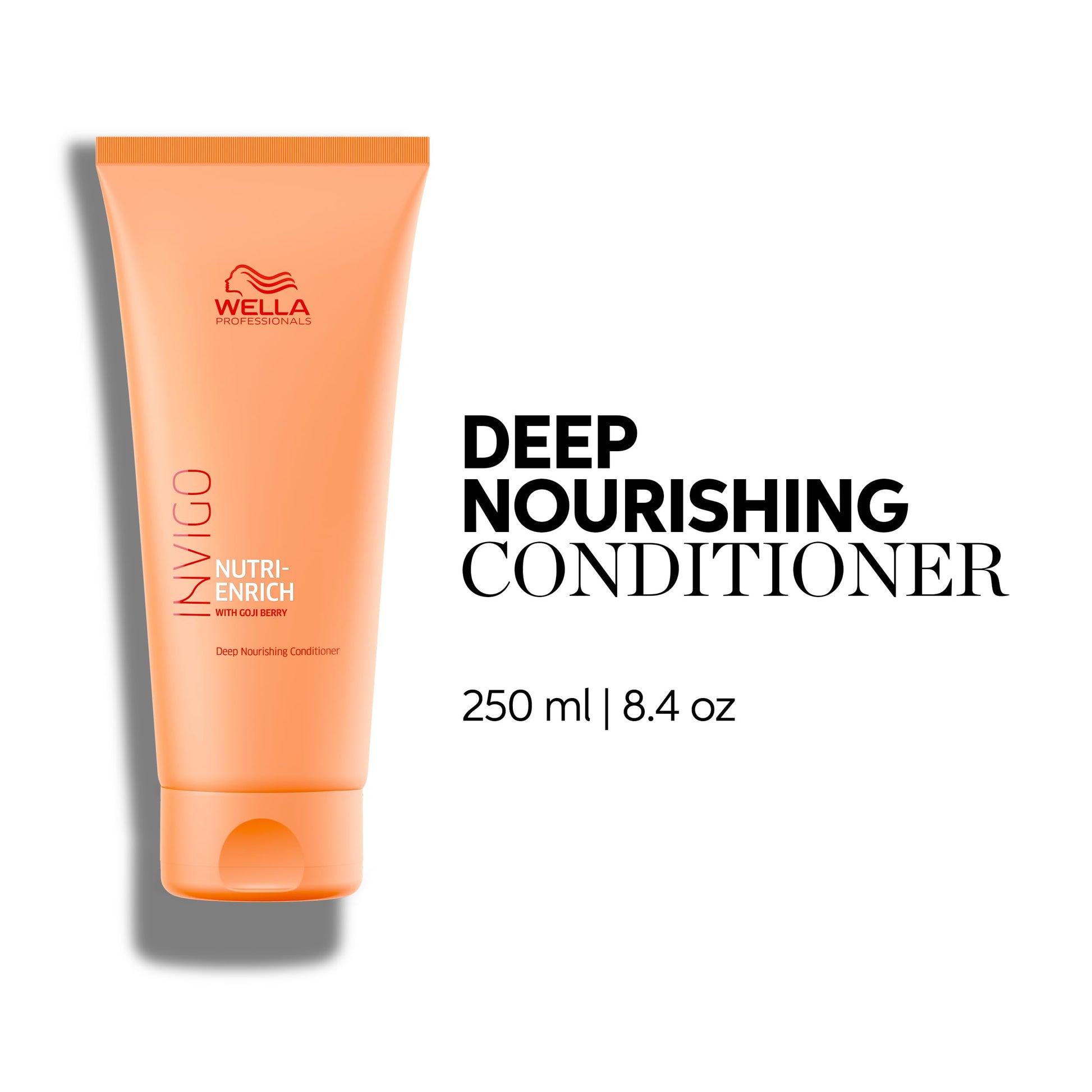 White Smoke Wella Professionals Invigo Nutri-Enrich Deep Yesurishing Conditioner | For Dry or Stressed Hair | 8.4 Fl Oz