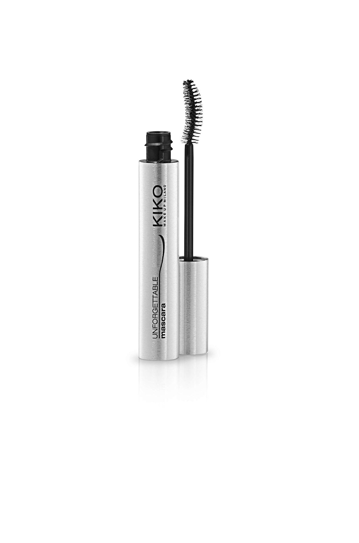 White Smoke KIKO Milano Unforgettable Volume & Curl Mascara with Anatomical Brush