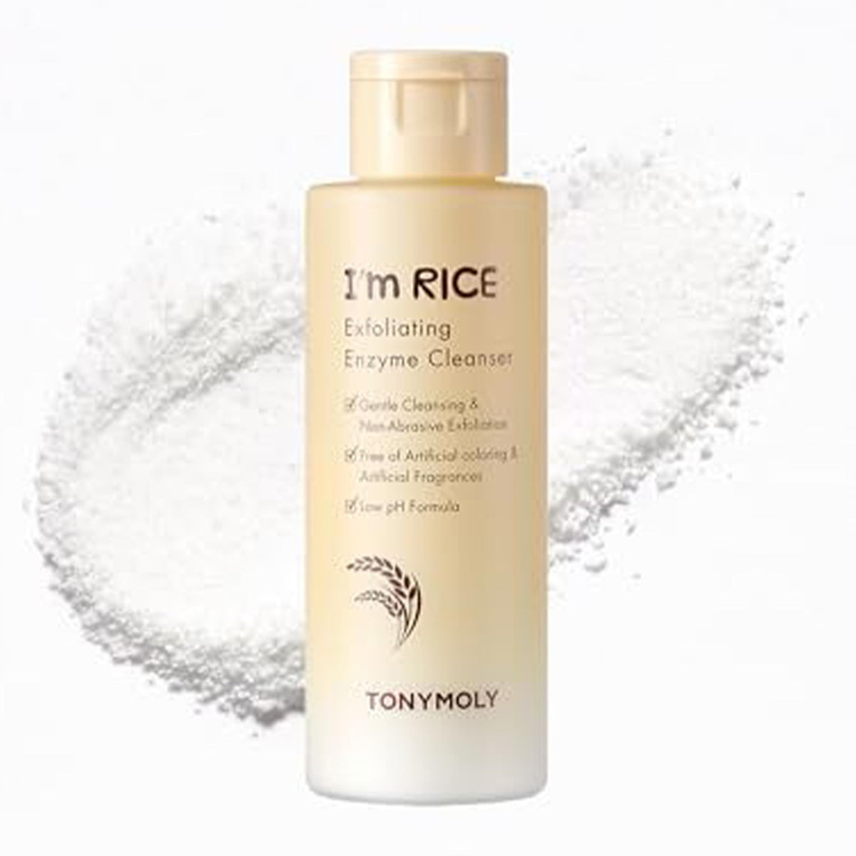 White Smoke TONYMOLY I’m Rice Makeup Melting Cleansing Oil and the I’m Rice Daily Foaming Cleanser Bundle