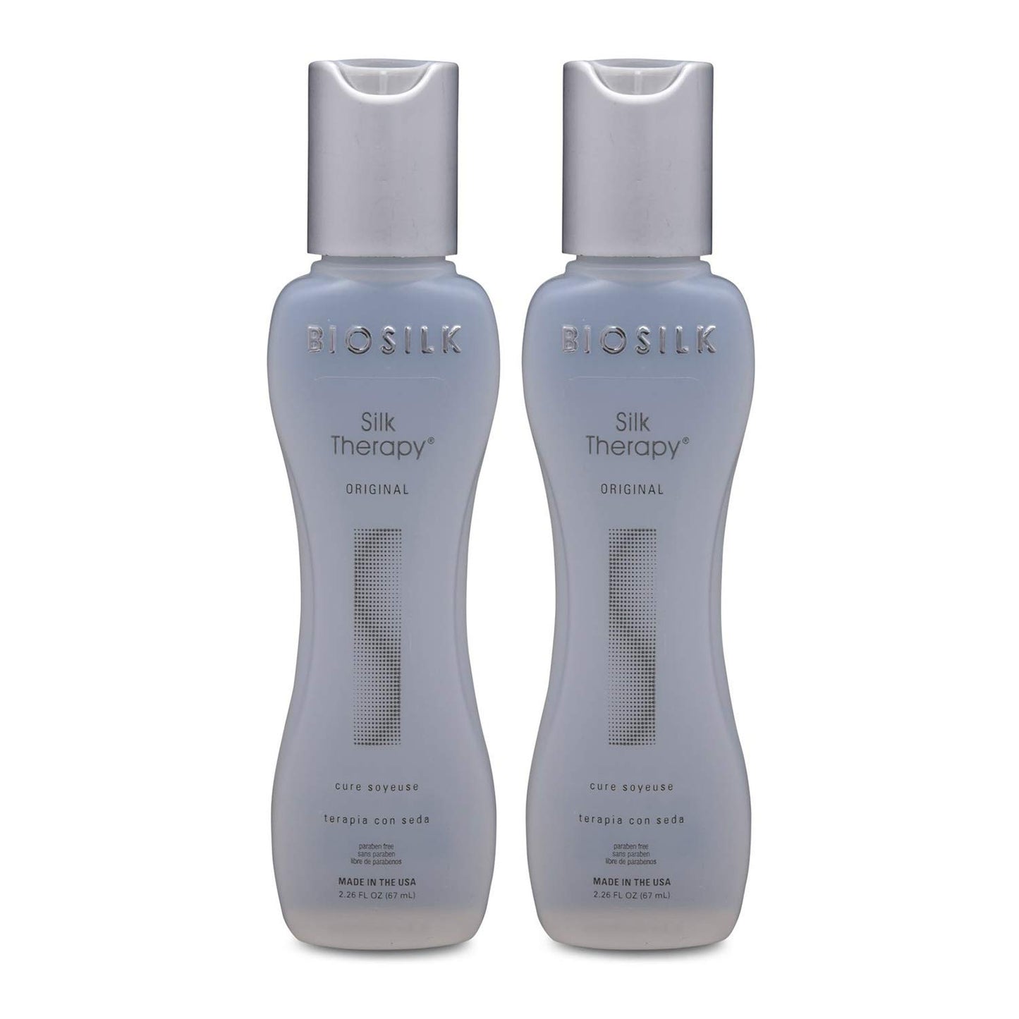Dark Gray Biosilk Silk Therapy Cure, 2.26 oz (Pack of 2)