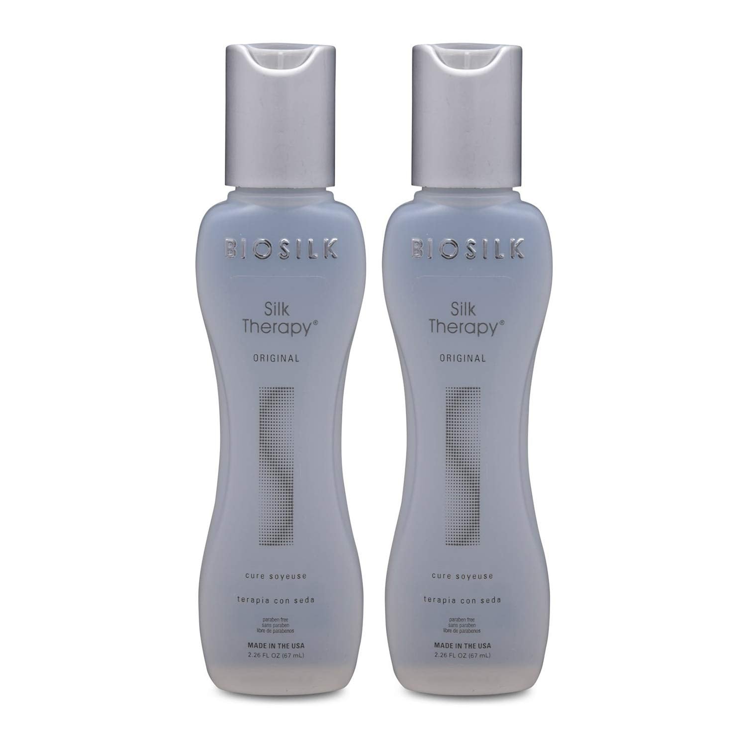 Dark Gray Biosilk Silk Therapy Cure, 2.26 oz (Pack of 2)