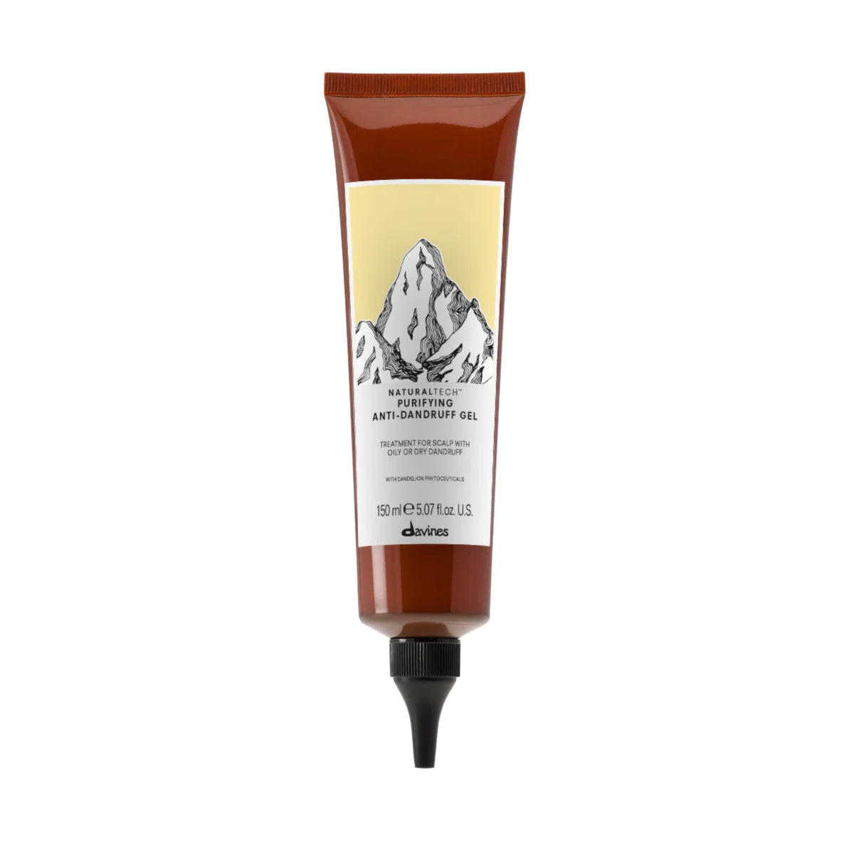 White Smoke Davines Naturaltech Purifying Gel, Clarifying & Anti-Dandruff for Dandruff (Oily or Dry) - With Dandelion Phytoceuticals - Treatment for Oily or Dry Dandruff, 5.07 Fl Oz
