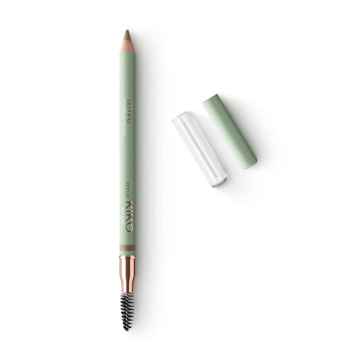 White Smoke KIKO Milano Kind by KIKO Defining Eyebrow Pencil, 01 Taupe