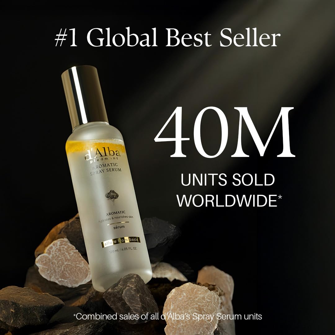 Black d'alba Piedmont Italian White Truffle Aromatic Spray Serum