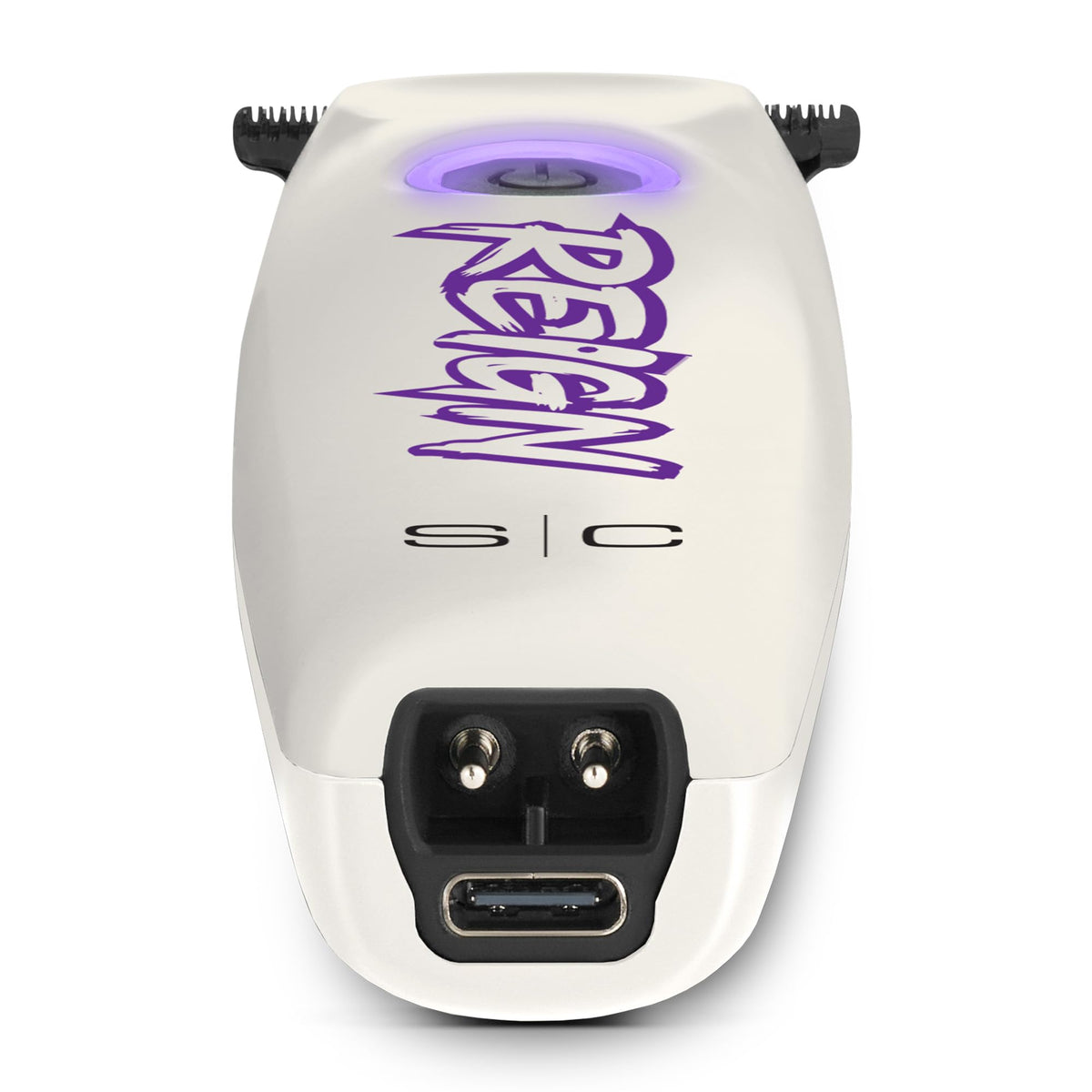 White Smoke StyleCraft Reign Professional Cordless Hair Trimmer with Brushless Motor