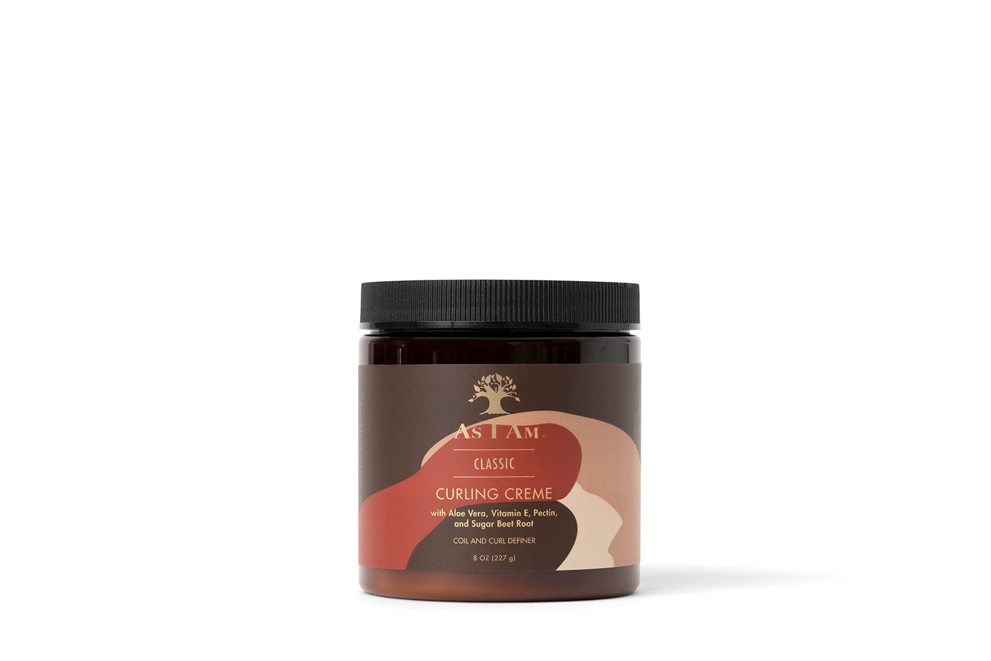 White Smoke As I Am Curling Creme - 8 ounce (Classic Collection) - Lightweight Curl & Coil Definer - Hi-Definition and Shine