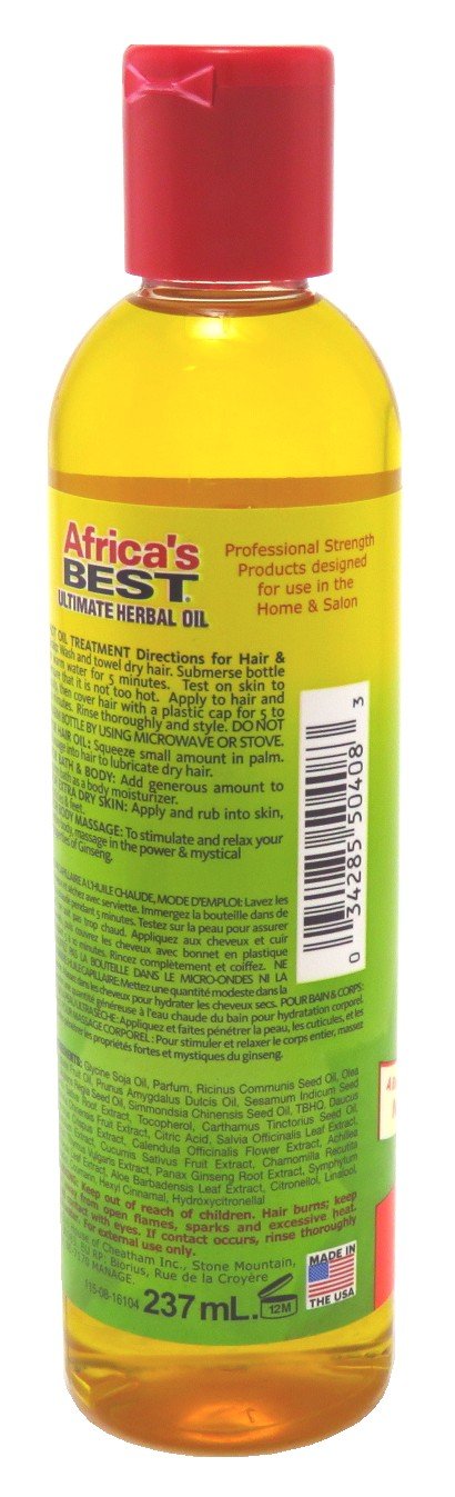 Olive Drab Africas Best Ultimate Herbal Oil 8 Ounce (235ml) (6 Pack)