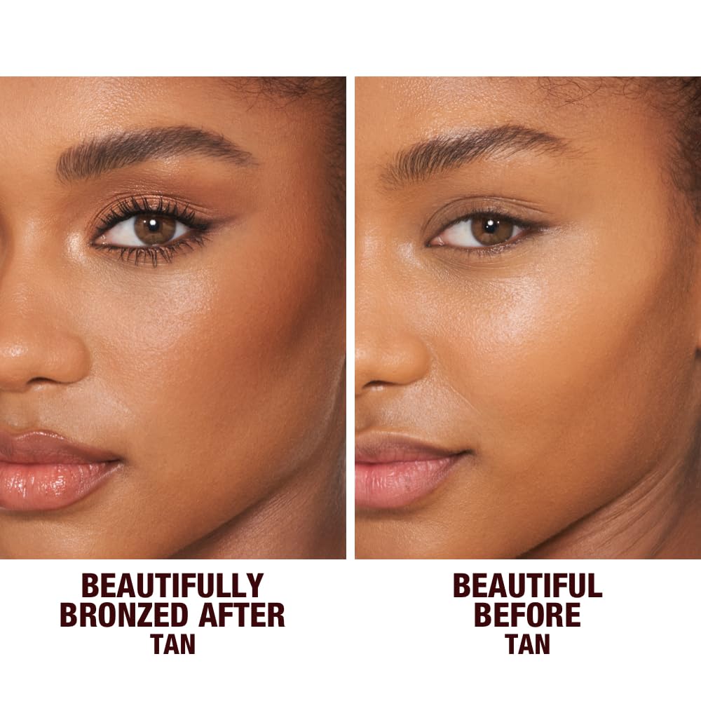 White Smoke Charlotte Tilbury Beautiful Skin Face & Body Cream Bronzer Makeup