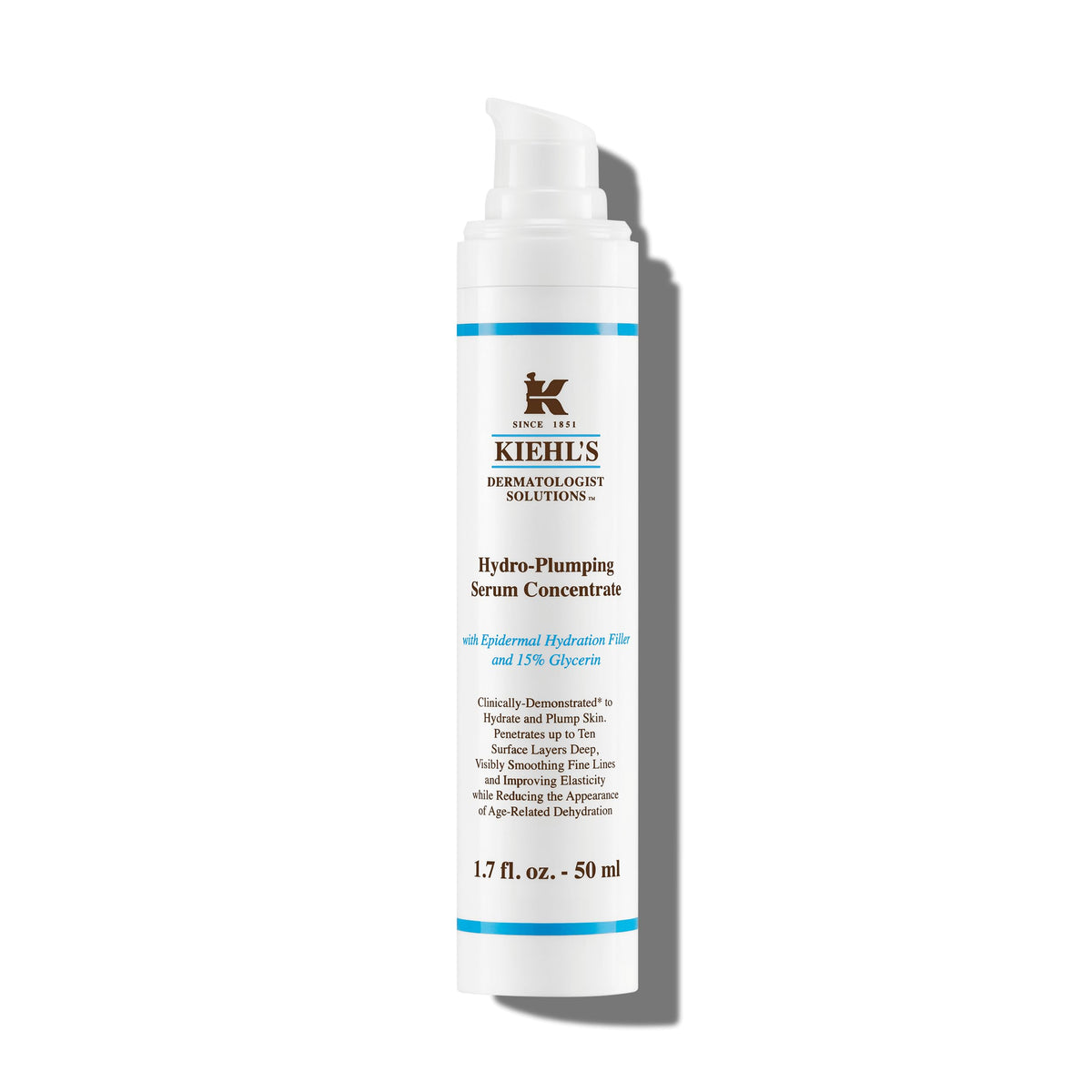 White Smoke Kiehl's - Hydro-Plumping Hydrating Serum Concentrate