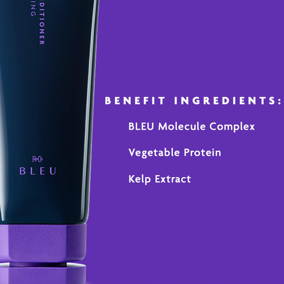 Dark Slate Blue R+Co BLEU Ingenious Thickening Conditioner