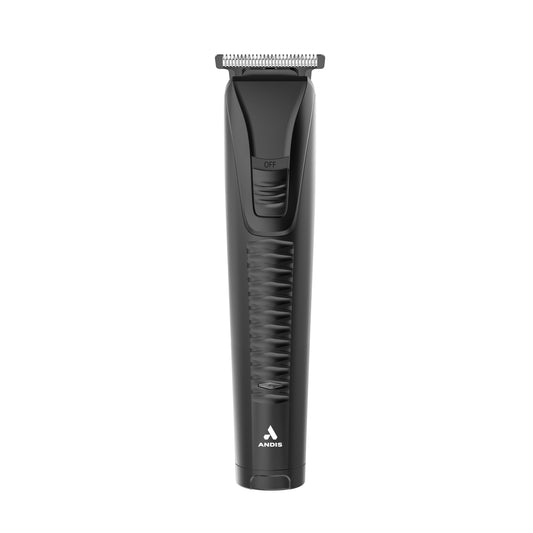 White Smoke Andis 563070 inLINER All-in-One Cordless Beard & Hair Trimmer, 12-Piece Kit, Compact and Quiet, Removeable T-Blade, Includes Shaver Head Attachment, Black