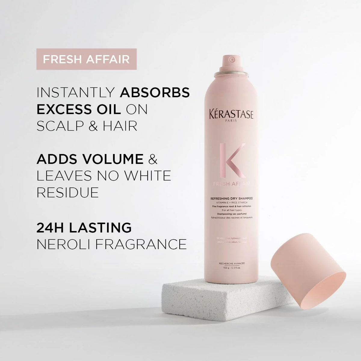 White Smoke KERASTASE Fresh Affair Fine Fragrance & Oil-Absorbing Dry Shampoo