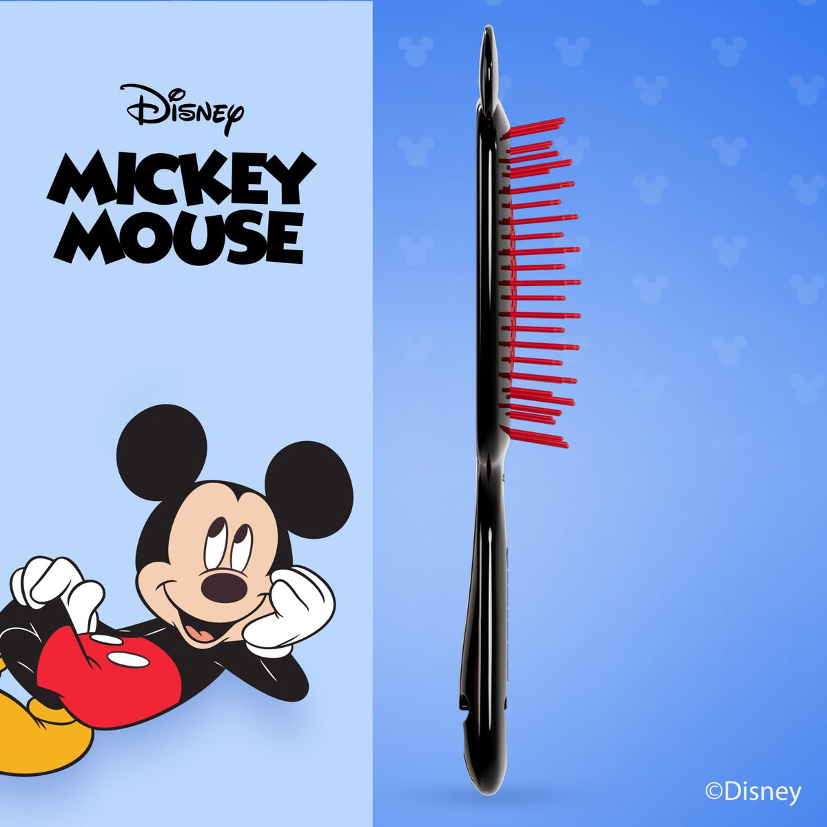 Light Blue FHI Heat UNbrush Detangling Hairbrush Disney Collection - Mickey or Minnie