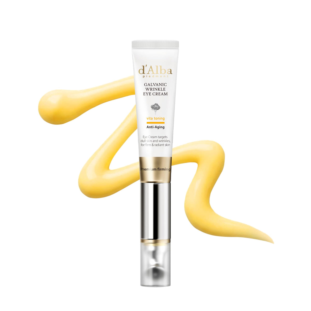 White Smoke d'alba Piedmont Vita Toning Galvanic Eye Cream (0.5 fl oz)