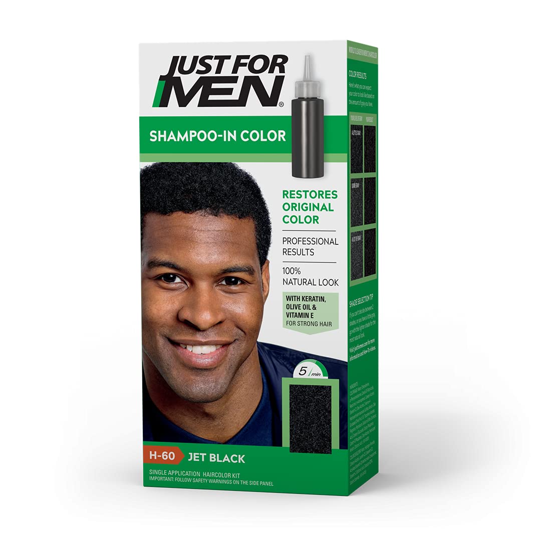 White Smoke Just for Men Original Formula Hair Colour - H-60 Jet Black