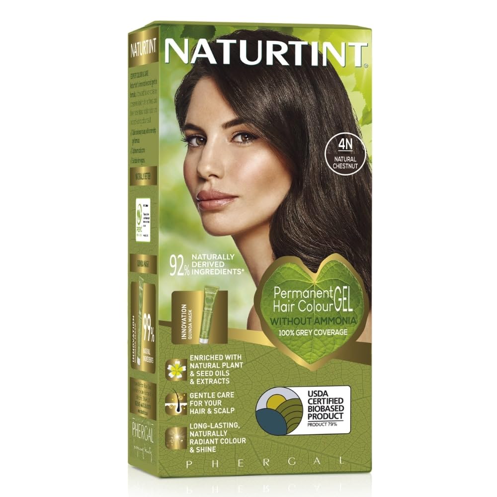 Olive Drab Naturtint 4N Natural Chestnut Hair Color, 5.07 FZ