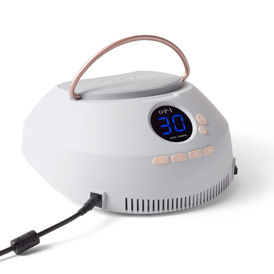 White Smoke OPI Star Light Gel Lamp 3.0, Premium LED Curing Lamp for GelColor, Drop Resistant, with Hand Plate & Adaptor Cord, 4.82 lb.