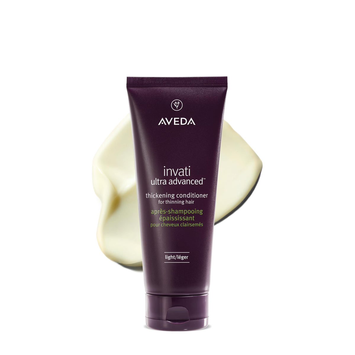 White Smoke AVEDA Invati Ultra Advanced Thickening Conditioner Light | Step 2 of 4 | Reduces Hair Loss by 77% | for Fine to Medium Thinning Hair Types | Normal to Oily Scalp | 96% Naturally Derived*, 1.3 Fl Oz