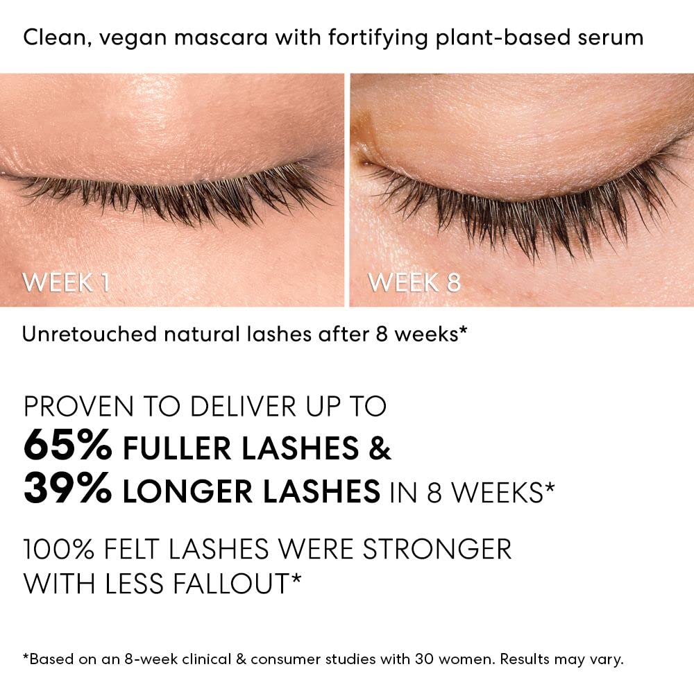 White Smoke bareMinerals Strength & Length Serum Mascara, 0.27 oz