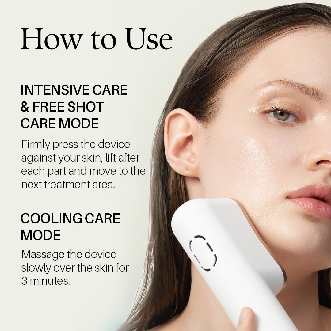 Lavender d’Alba Allthera Double Shot Beauty Massager | 3-Mode Facial Beauty Massager | Face & Body Care | Korean Skincare Tool