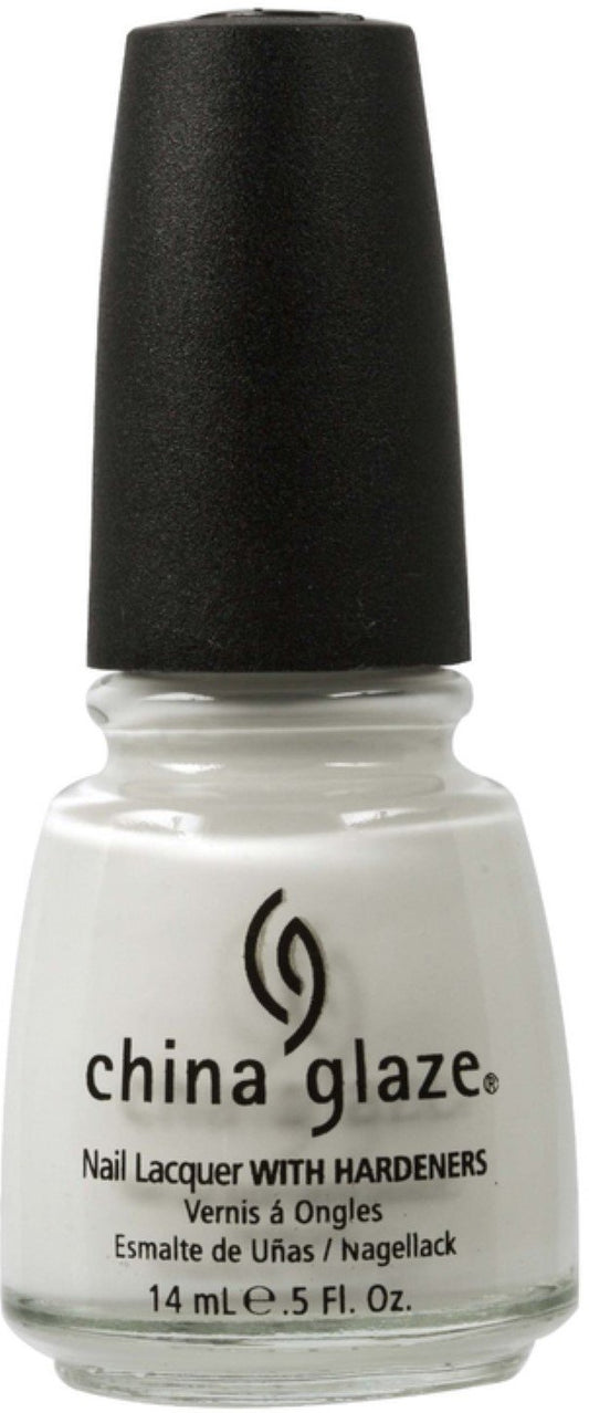 White Smoke China Glaze Nail Polish, White on White 023
