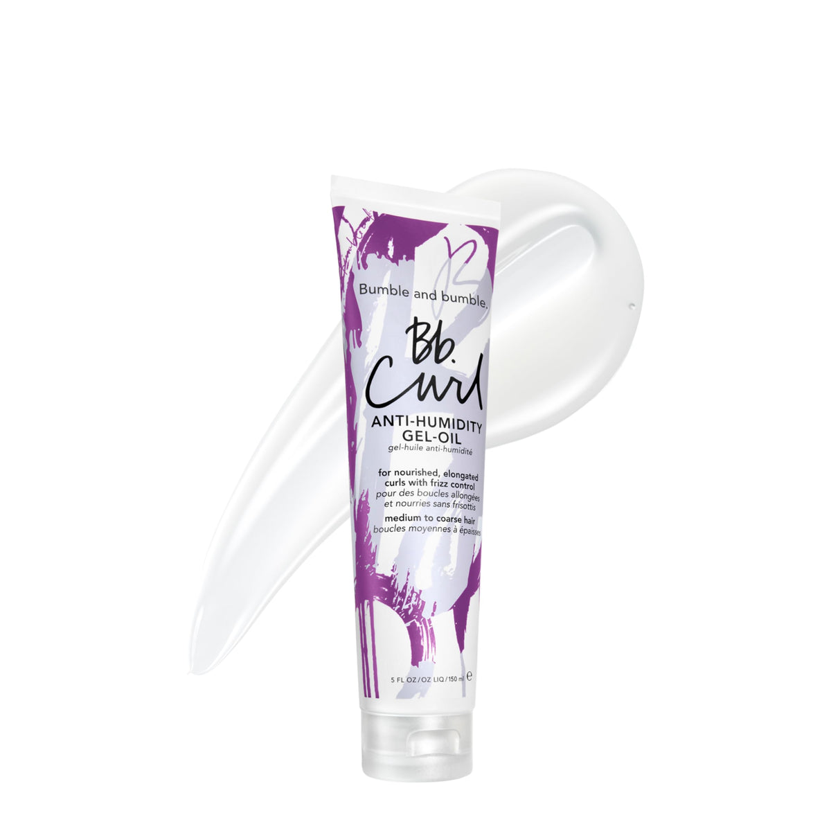 White Smoke Bumble and bumble. Curl Anti-Humidity Gel-Oil | Anti Frizz | Adds Bounce, Shine, Moisture |For Medium to Thick Coily, Curly Hair | With Jojoba, Avocado + Coconut Oil | Standard Size, 5 Fl Oz