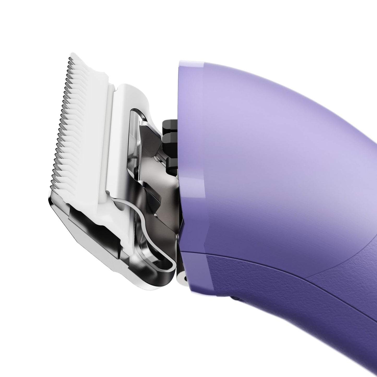 White Smoke Andis Emerge Lithium-ion Cordless Detachable Blade Dog Clipper, for All Coats & Breeds, Purple, 560489