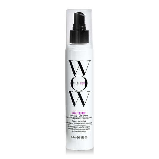 White Smoke COLOR WOW Raise the Root Thicken + Lift Spray – All-Day Volume for Fine, Flat Hair without dulling color