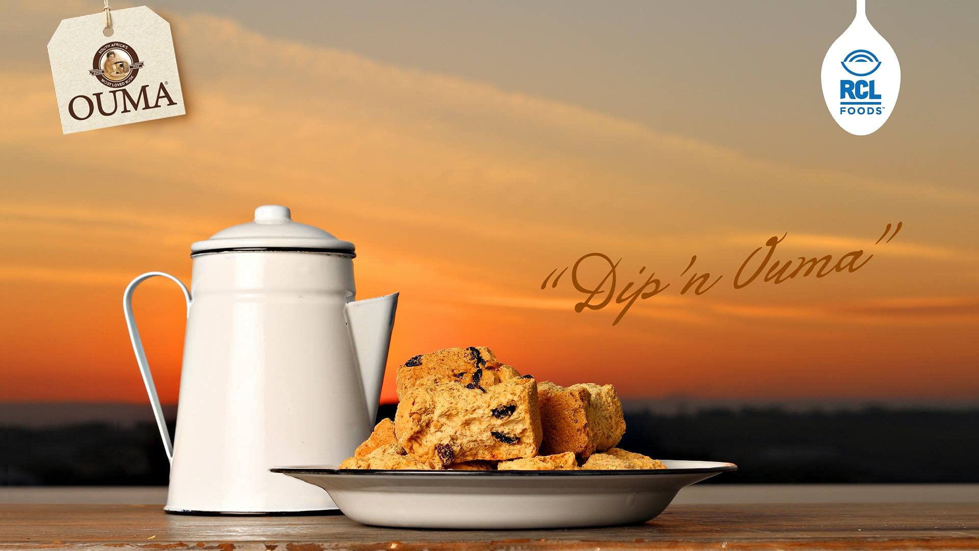 Rosy Brown Ouma Buttermilk Rusks 500g (1 Pack)
