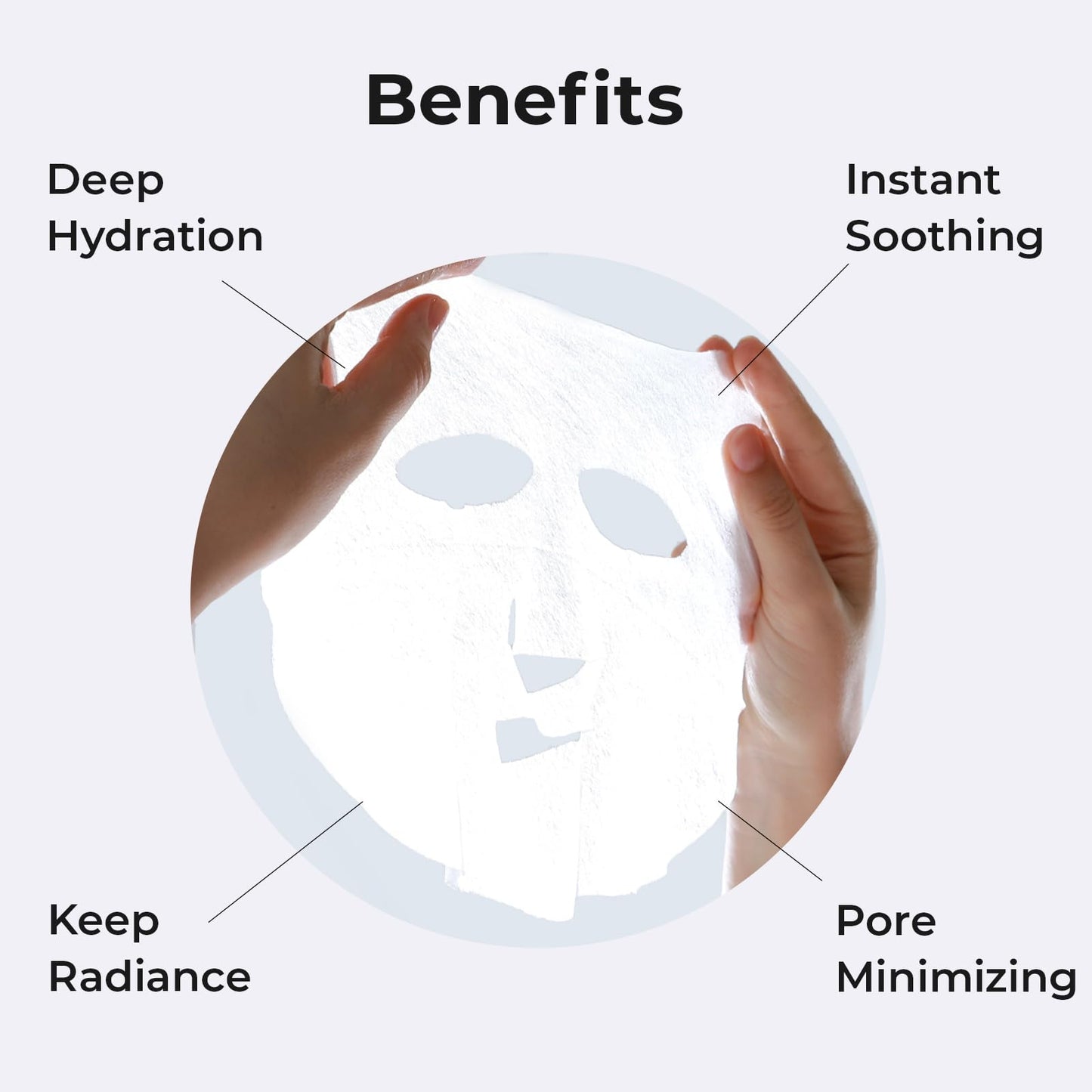 White Smoke +WIS+ Intensive Hydrating Natural Face Masks 24 EA | Hyaluronic Acid & Collagen | Tend Skin, Sensitive Skin Safe | Pore Minimizing, Elasticity Boost | Dehydrated Skin Repair | Galentines Gifts Bulk
