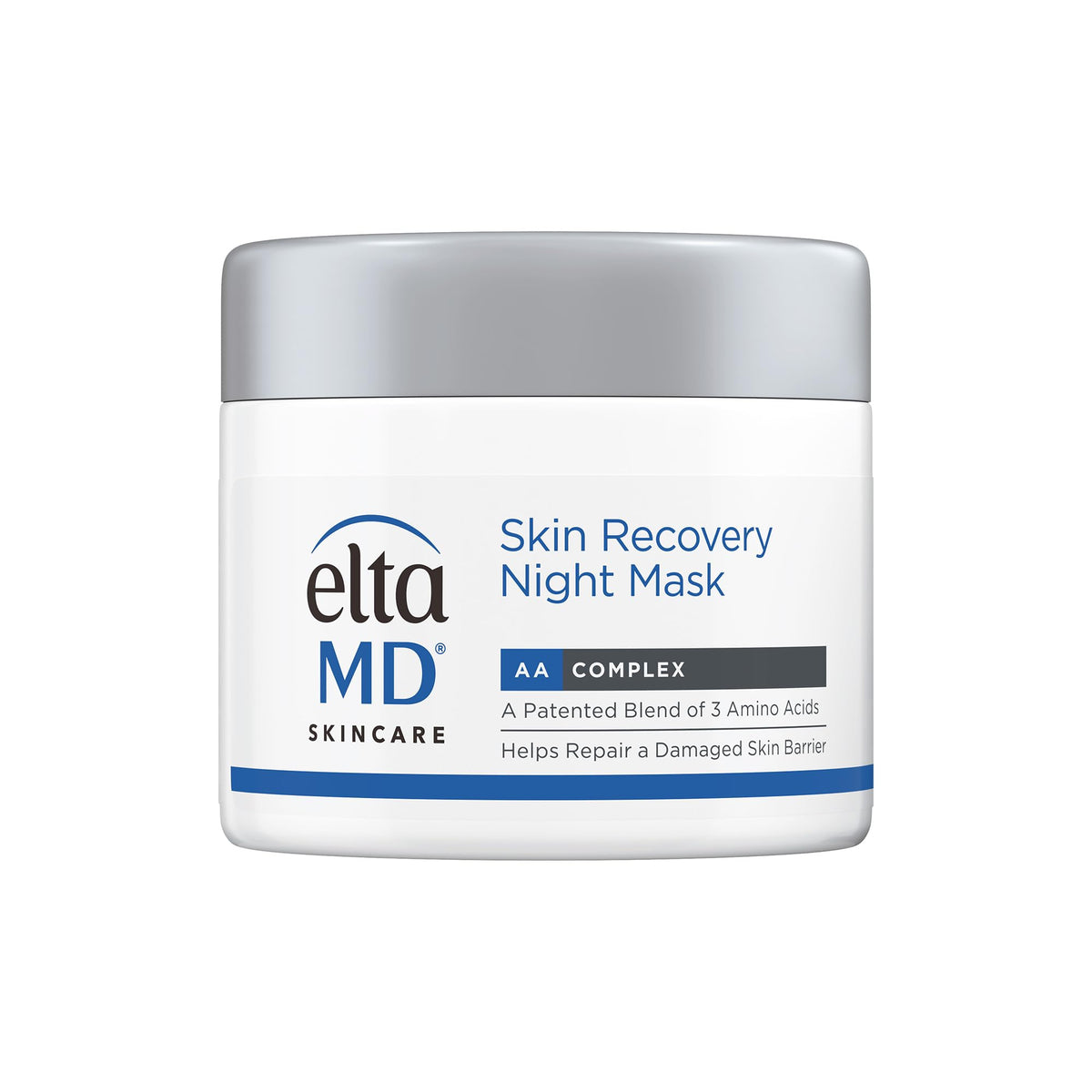 White Smoke EltaMD Skin Recovery Overnight Face Mask, Moisturizing Night Cream, 1.7 oz
