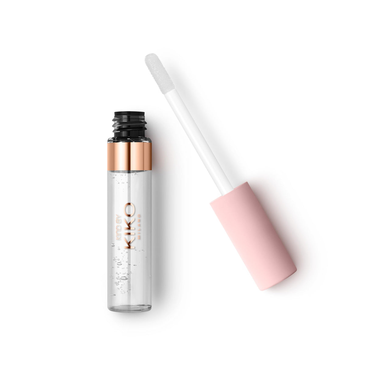 White Smoke KIKO Milano Kind by KIKO Glowy Hydra Lip Oil, 01 Pure Allure