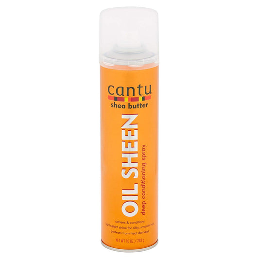 Coral Cantu Shea Butter Oil Sheen Deep Conditioning Spray 10 Ounce (Pack of 6)