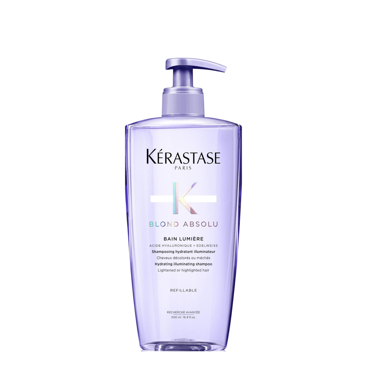 Lavender Kerastase Blond Absolu Lumière Illuminating Shampoo – For Lightened Hair