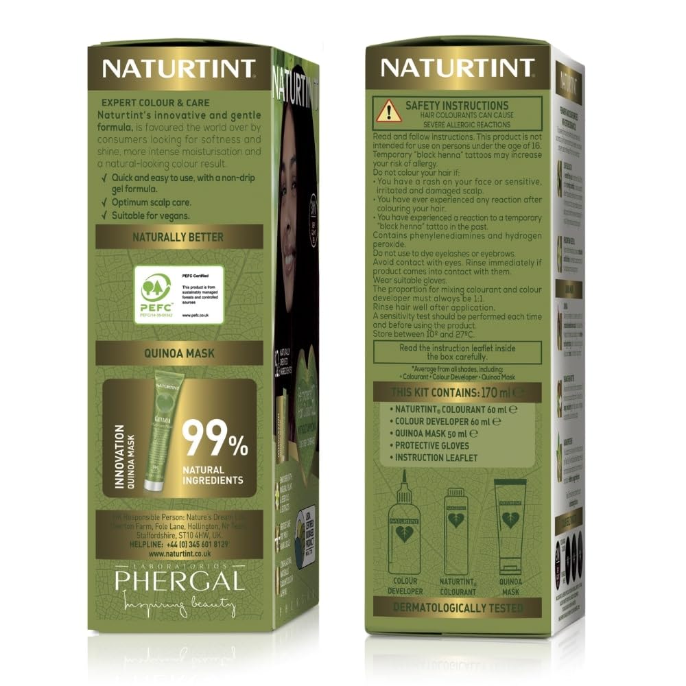 Olive Drab Naturtint 4N Natural Chestnut Hair Color, 5.07 FZ