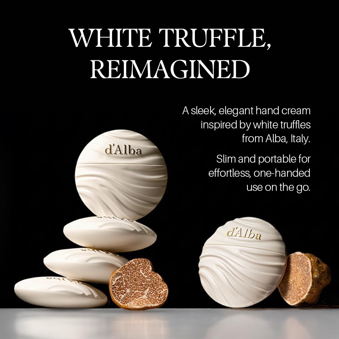 Black d'alba Piedmont Nourishing Objet Hand Cream Gift Set (1.35 fl oz + 0.51 fl oz)