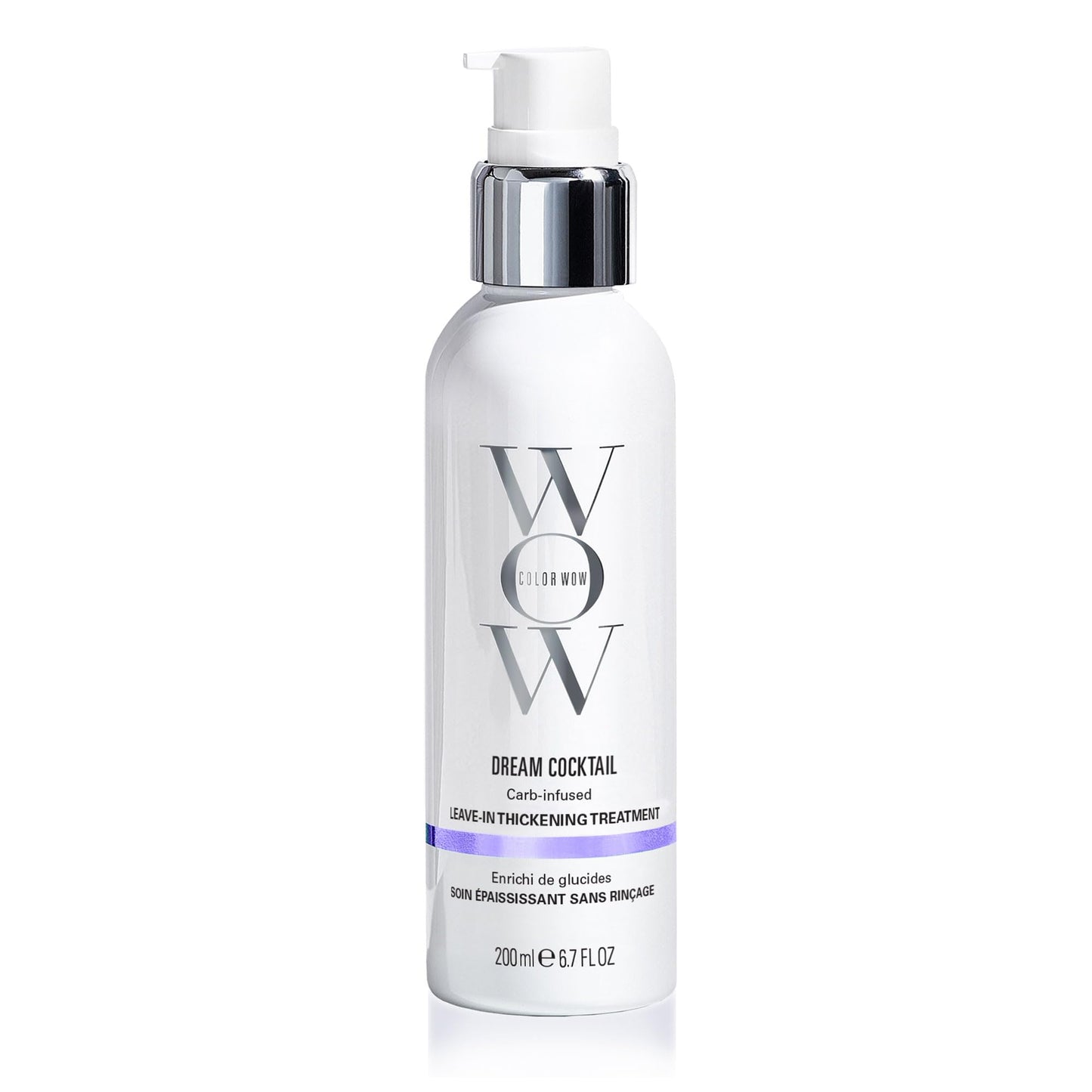 White Smoke COLOR WOW Dream Cocktail Carb Infused Leave-in Treatment – Transform Thin Hair to Thick & Full | with Heat Protection