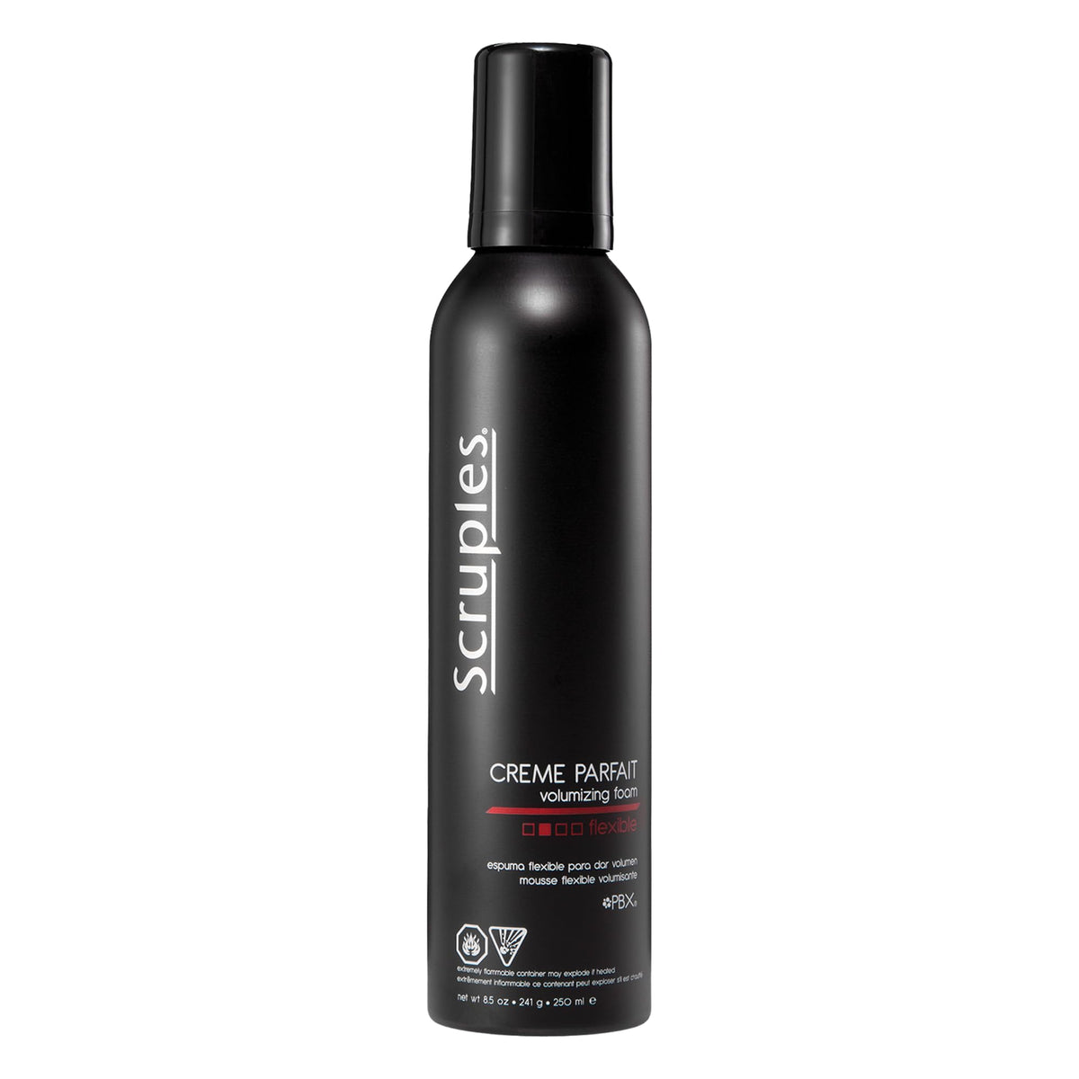 Black Scruples Volumizing Hair Mousse for Women & Men, Styling Hair Foam, 8.5 oz