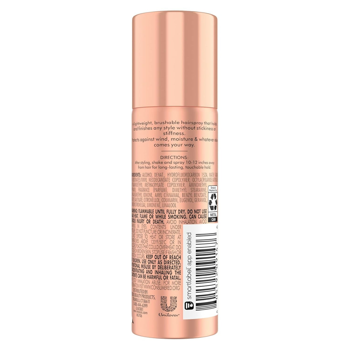 Dark Salmon Nexxus Comb Thru Finishing Mist Hair Spray, Volume Spray, Hair Mist, Lightweight Hairspray 1.5 Ounce