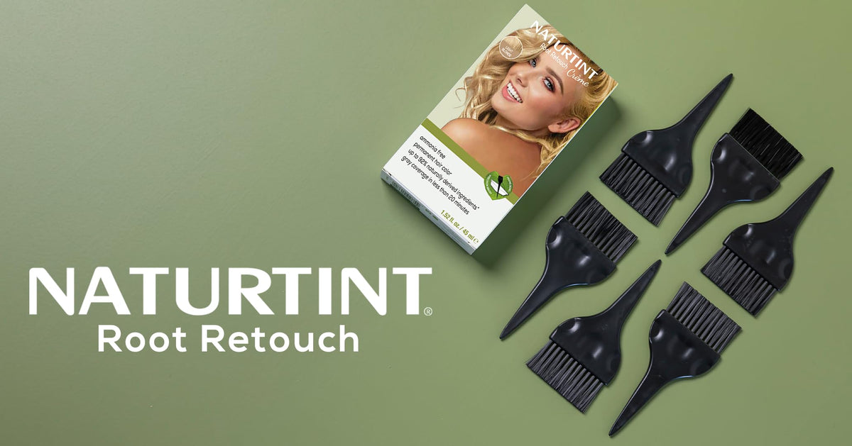 Slate Gray Naturtint Light Blonde Root Retouch Crème Permanent Hair Color - Ammonia Free, Conceal Grays, No Artificial Scent, 1.52 Fl Oz