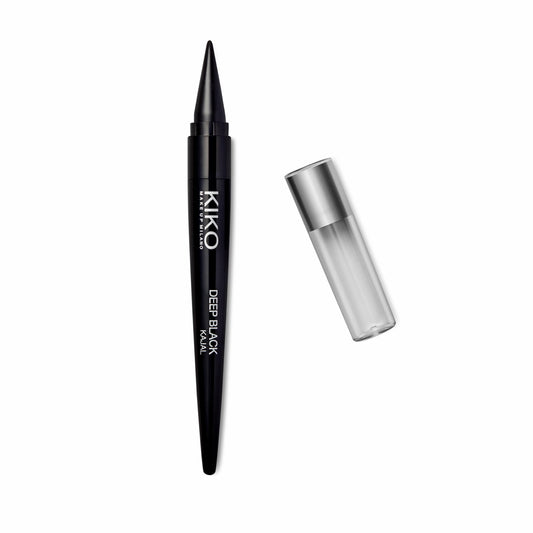 White Smoke KIKO Milano Deep Black Kajal