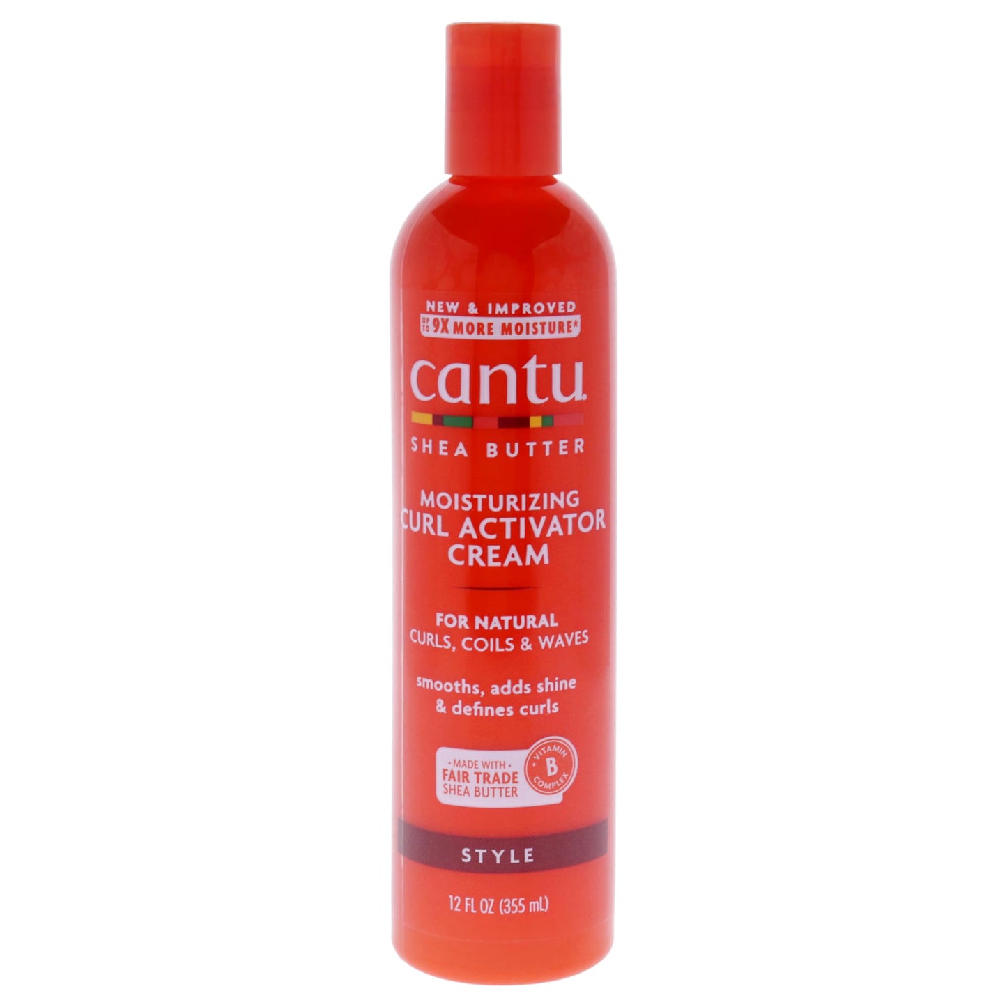White Smoke Shea Butter Moisturizing Curl Activator Cream by Cantu for Unisex - 12 oz Cream