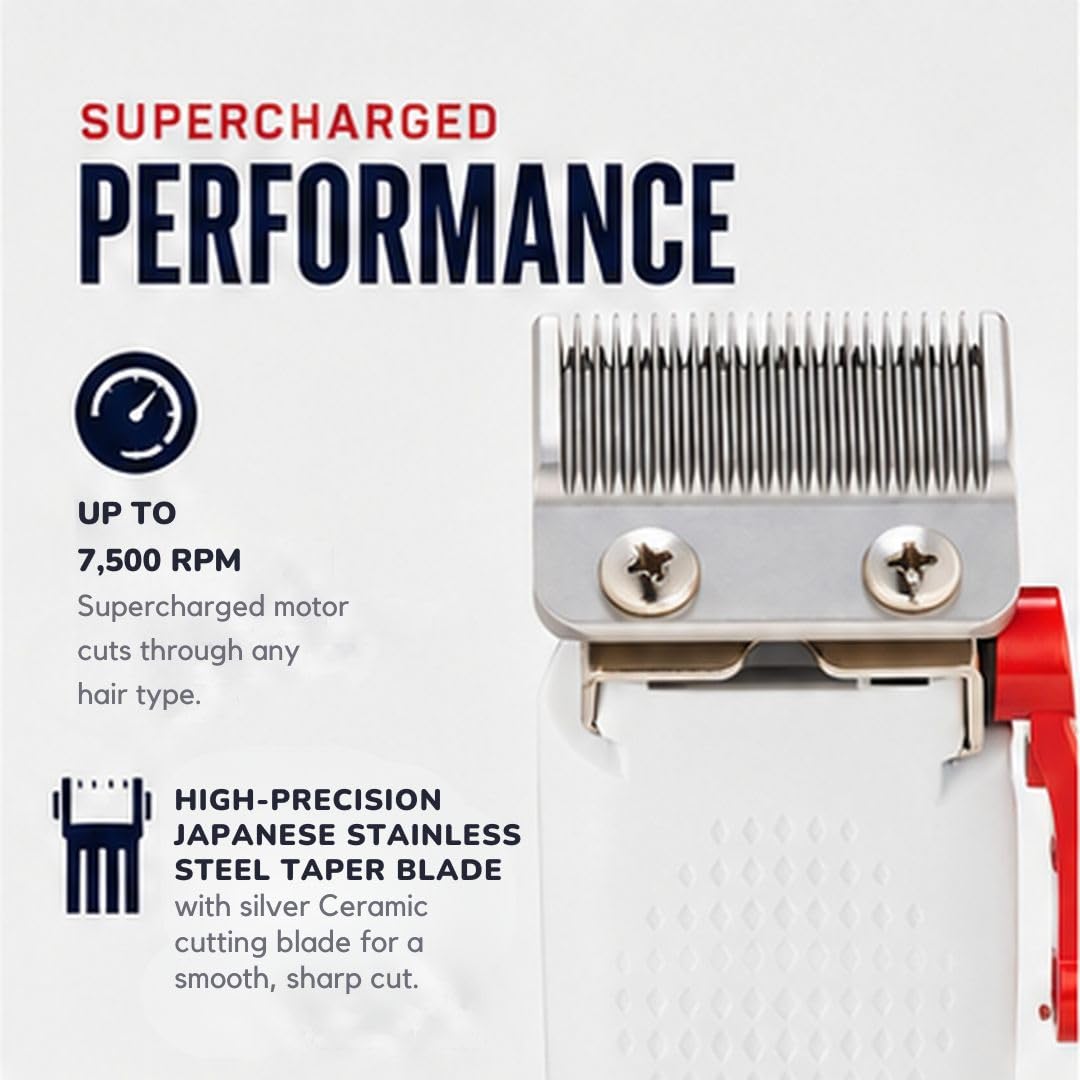 Lavender STYLECRAFT Rival Cordless Hair Clipper with Digital Display & Metal Housing