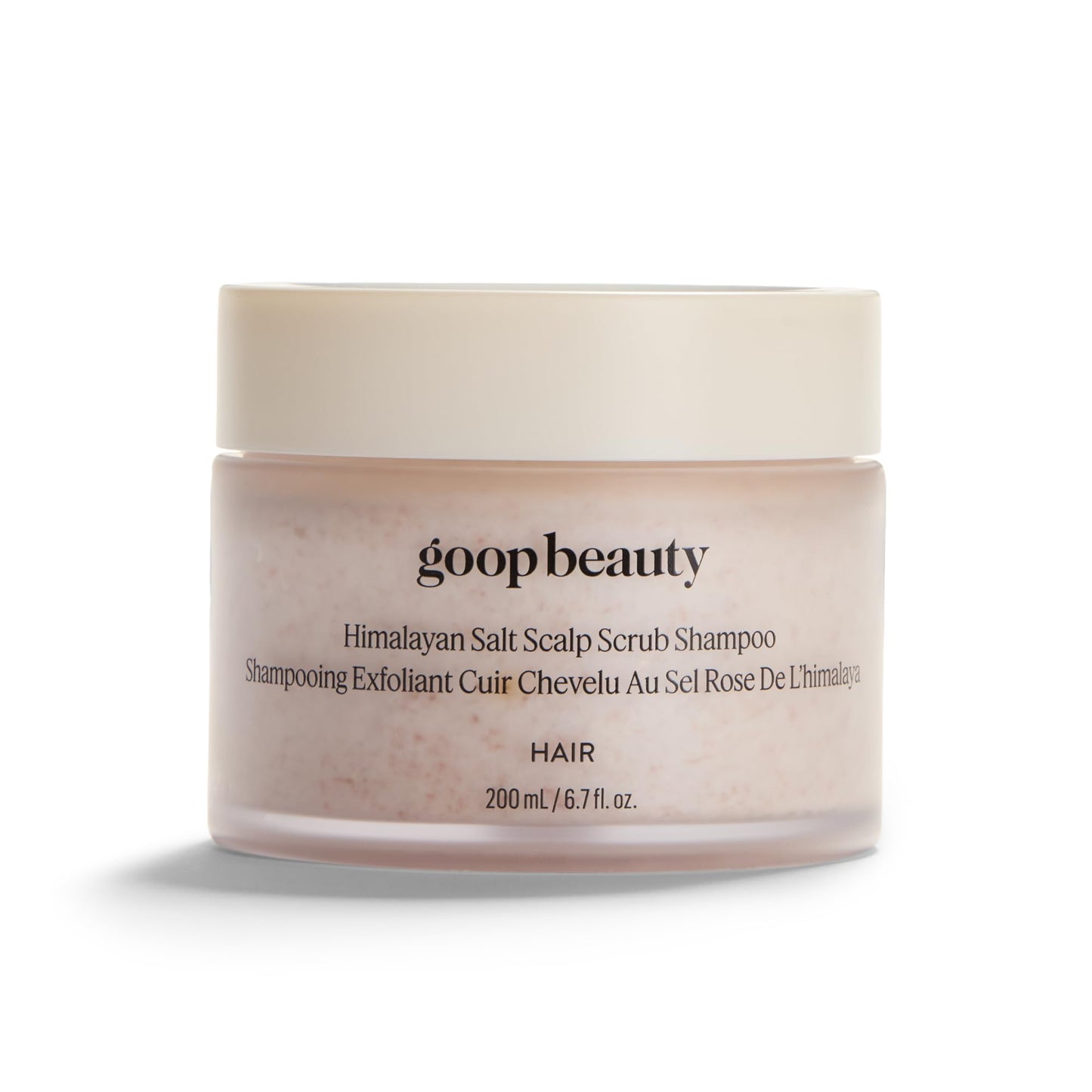 White Smoke goop Beauty Scalp Scrub Shampoo | Exfoliator to Dexofiy & Purify | Himalayan Salt & Rosehip Oil | Cleanses Hair of Product Buildup | 6.7 fl oz
