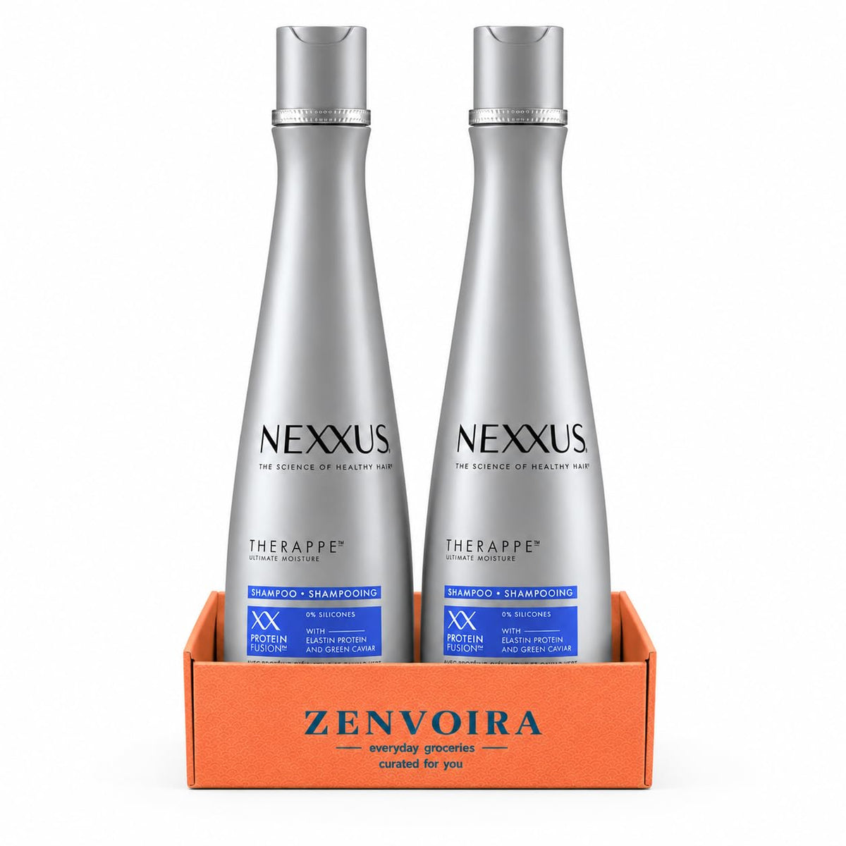 White Smoke ZENVOIRA Shampoo Nexxus Ultimate Moisture 400ml/13.5floz - 2 Ct