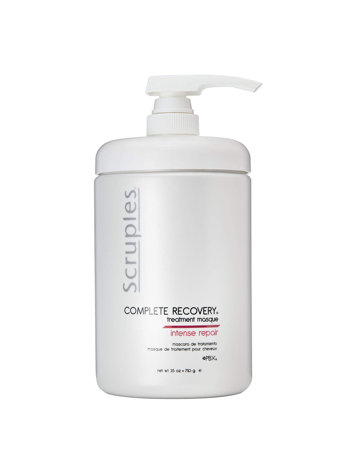 Light Gray Scruples Complete Recovery Masque - Conditioning Dry Hair Mask to Nourishes, Softens & Restores Elasticity - Intense Recovery and Deep Conditioning Treatment to Strengthens and Moisturizes (25 oz)