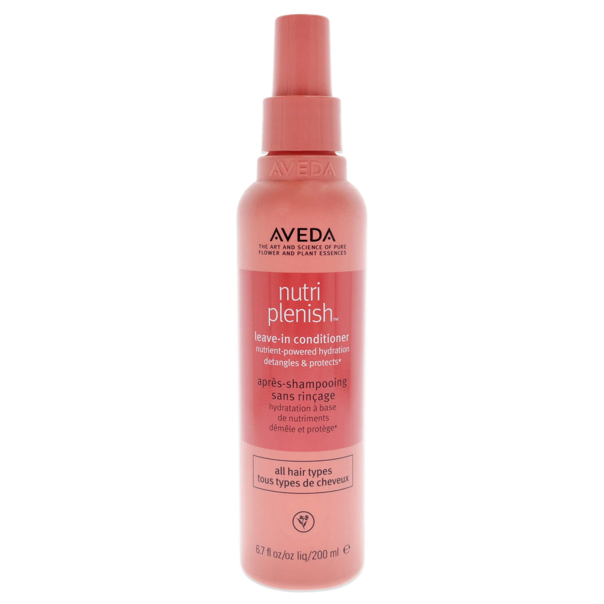 White Smoke AVEDA Nutriplenish Leave-In Conditioner | Hydrates, Detangles & Replenishes Hair for 72 Hours | Heat Protectant Spray | for All Hair Types | 98% Naturally Derived*, 6.7 Fl Oz
