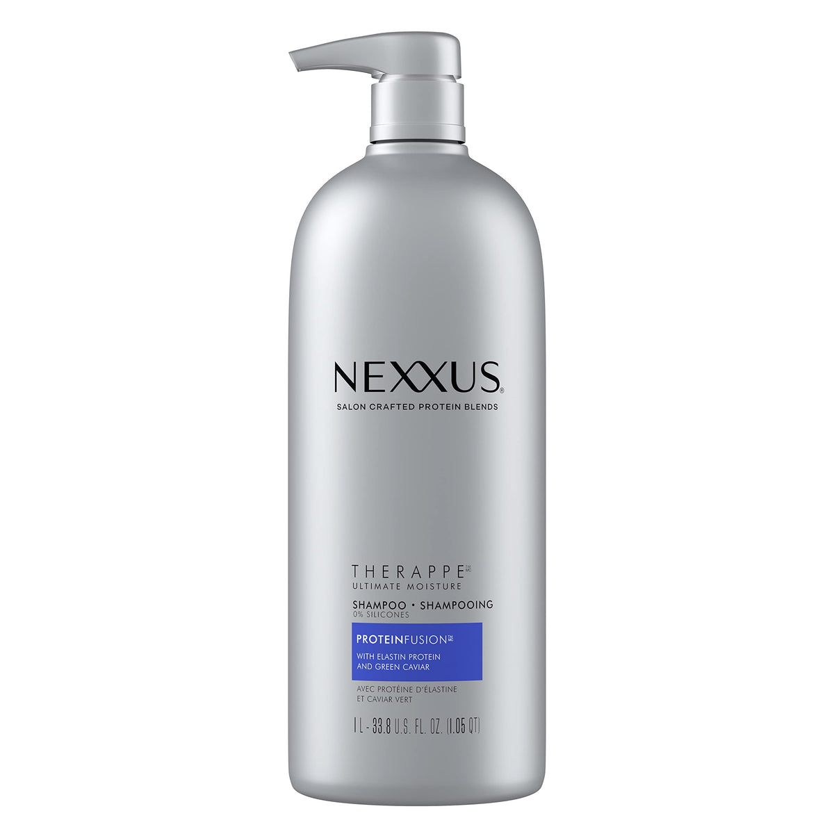 Dark Gray Nexxus Shampoo, Therappe, 33.8 oz
